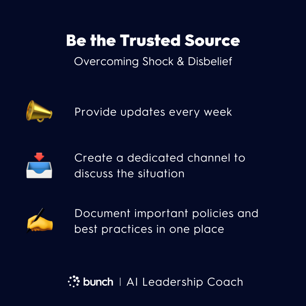 Bunch AI Leadership Coach - Be the Trusted Source