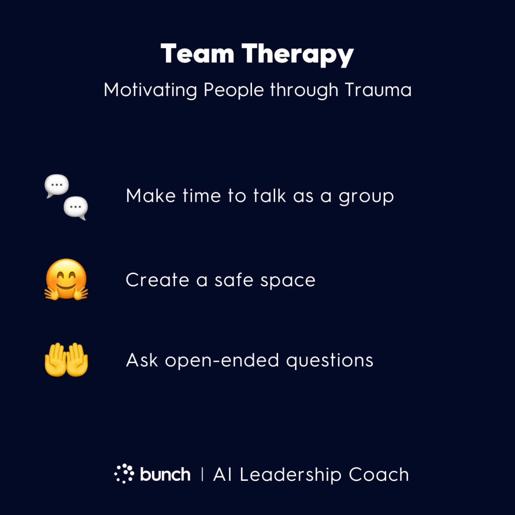 Bunch AI Leadership Coach - Team Therapy
