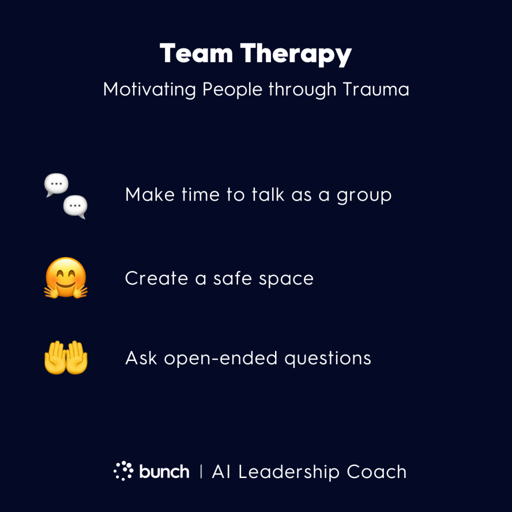 Bunch AI Leadership Coach -  Team Therapy